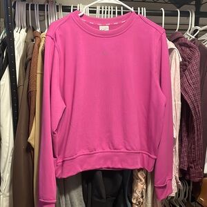 NWT Nike Fuchsia Dri-FIT Training Crewneck Sweatshirt